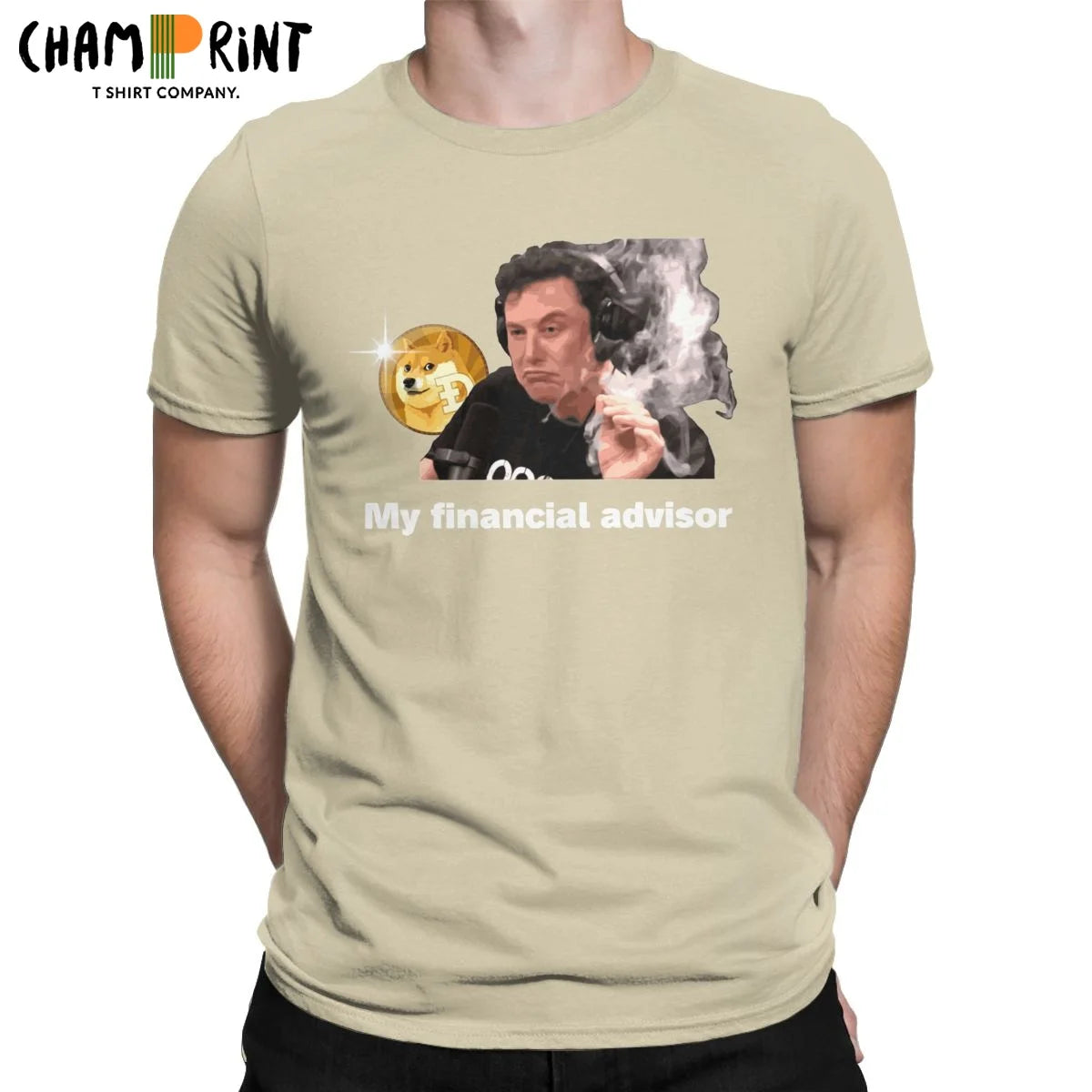 The Financial Advisor — Elon Musk Graphic Tee