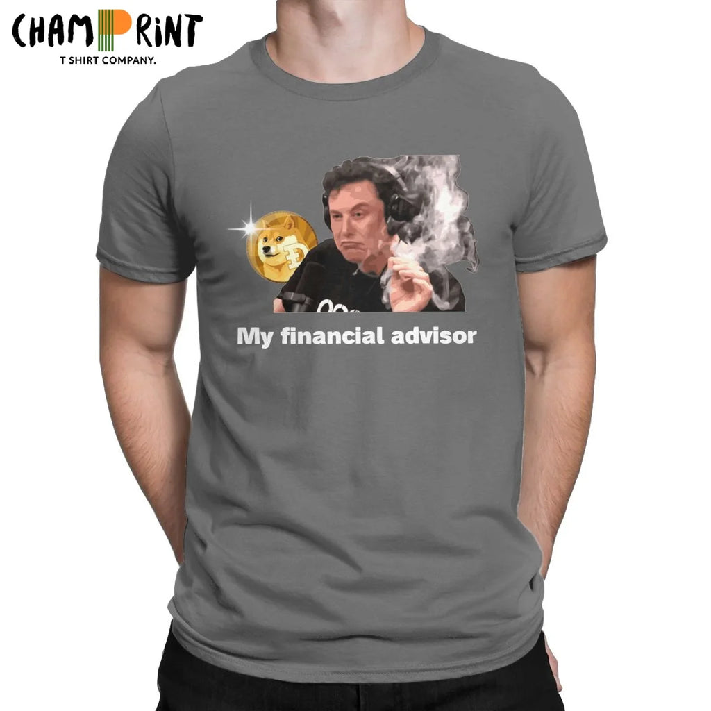The Financial Advisor — Elon Musk Graphic Tee