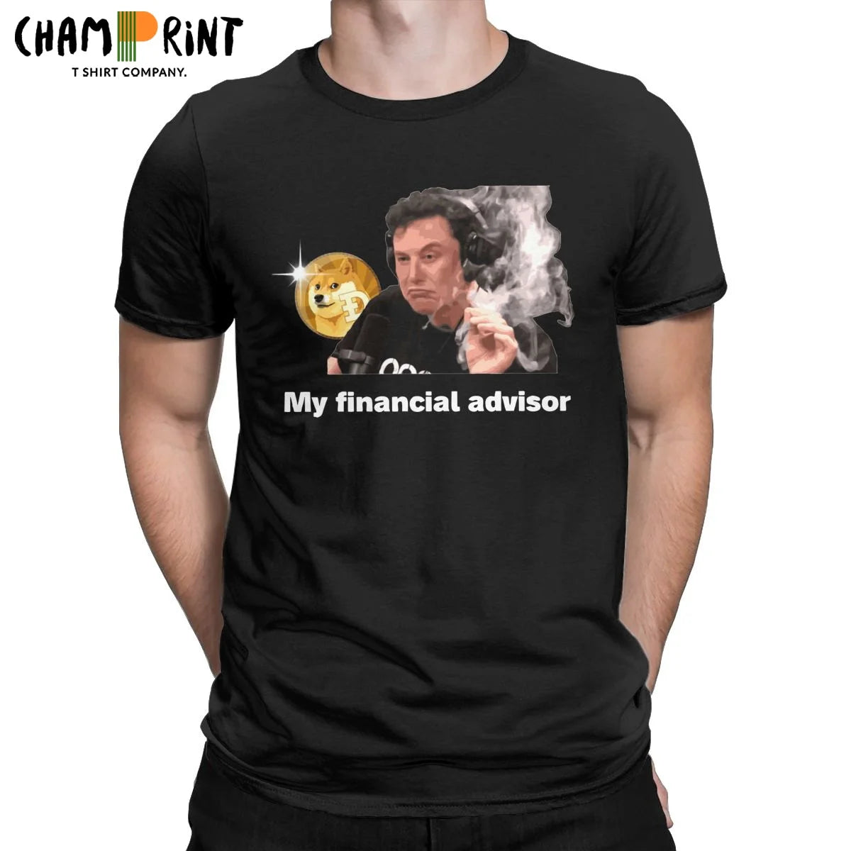 The Financial Advisor — Elon Musk Graphic Tee
