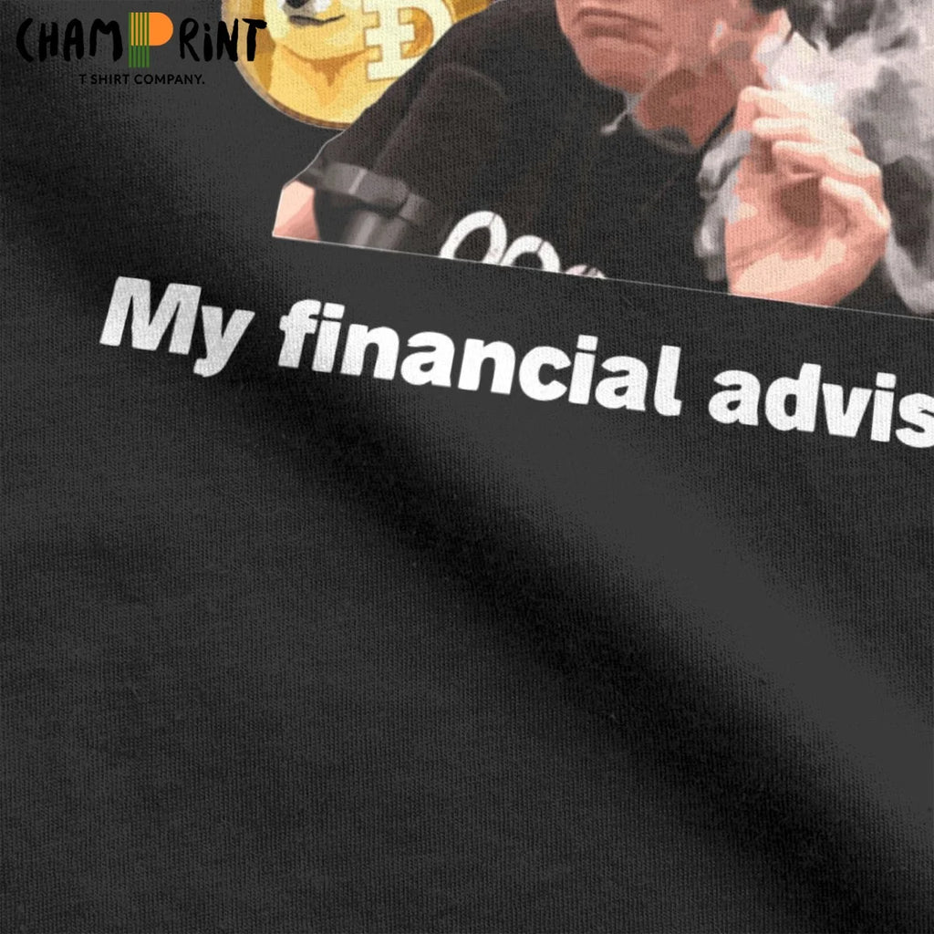 The Financial Advisor — Elon Musk Graphic Tee