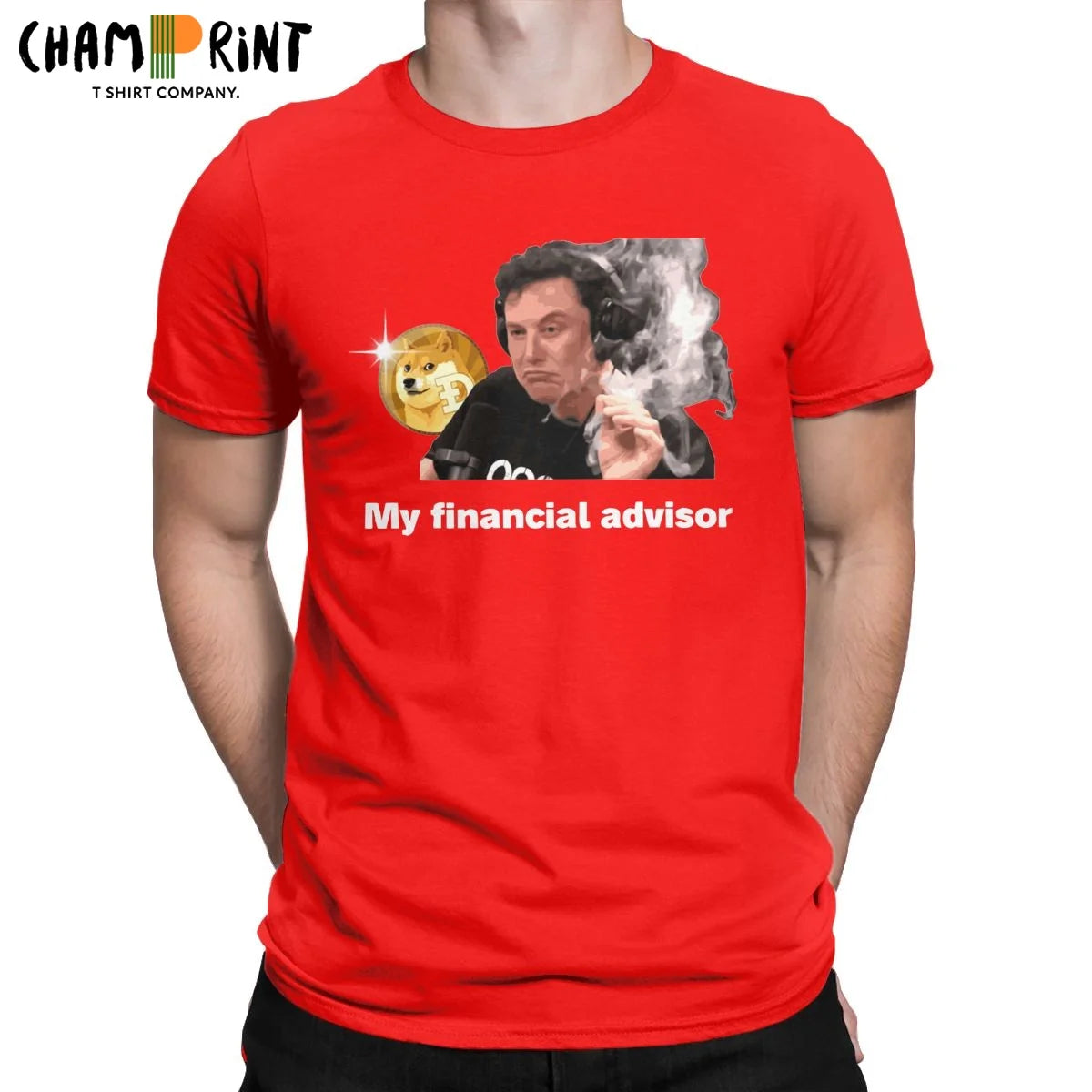 The Financial Advisor — Elon Musk Graphic Tee