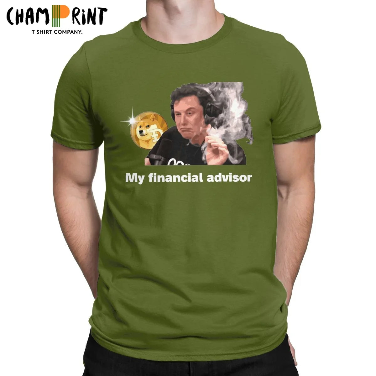 The Financial Advisor — Elon Musk Graphic Tee