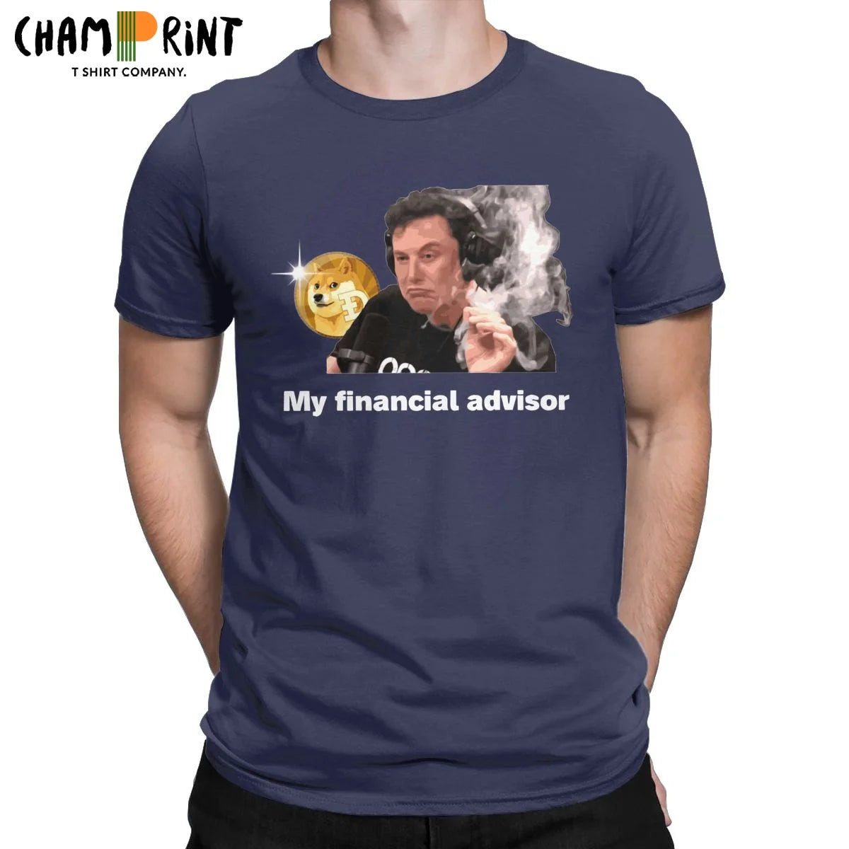 The Financial Advisor — Elon Musk Graphic Tee