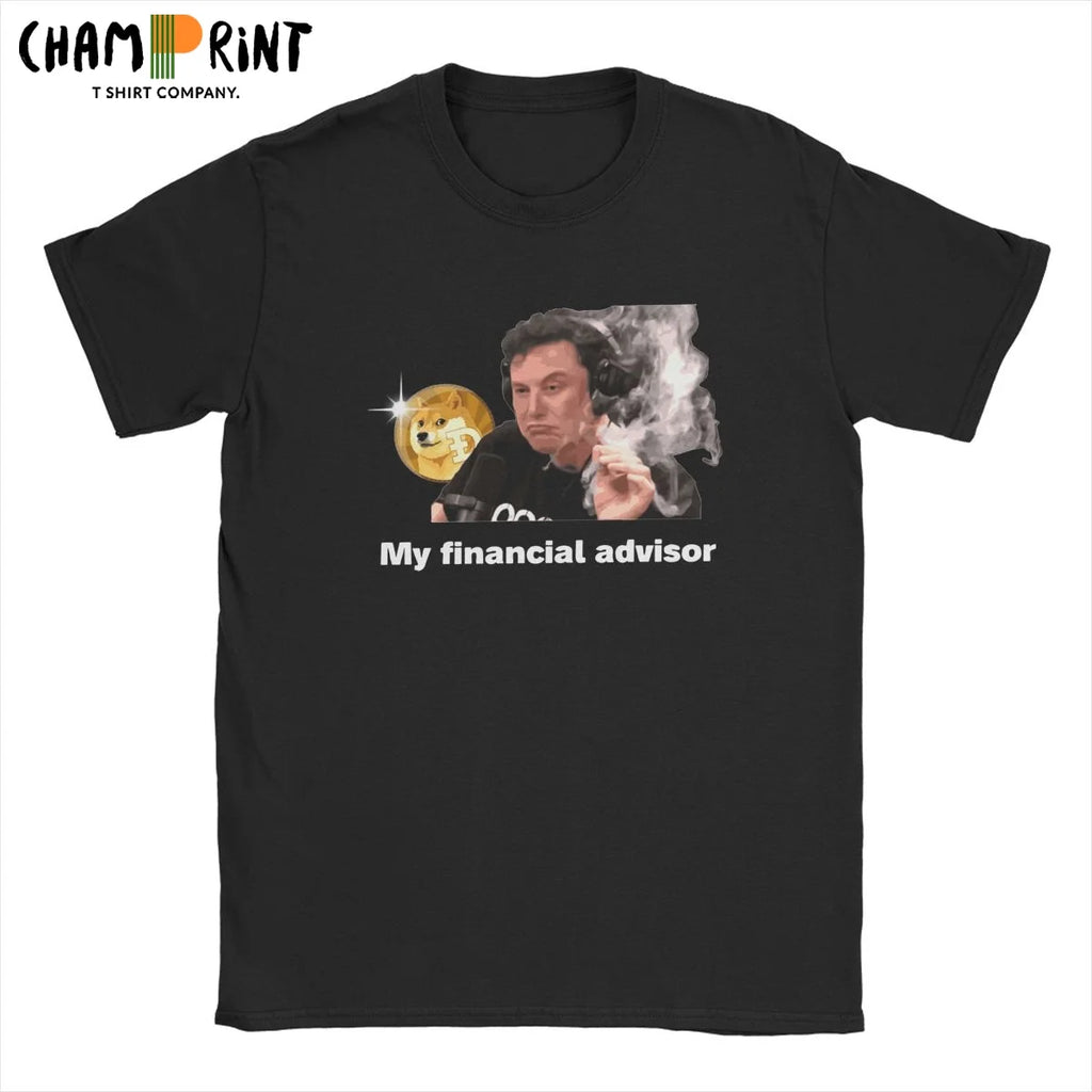 The Financial Advisor — Elon Musk Graphic Tee
