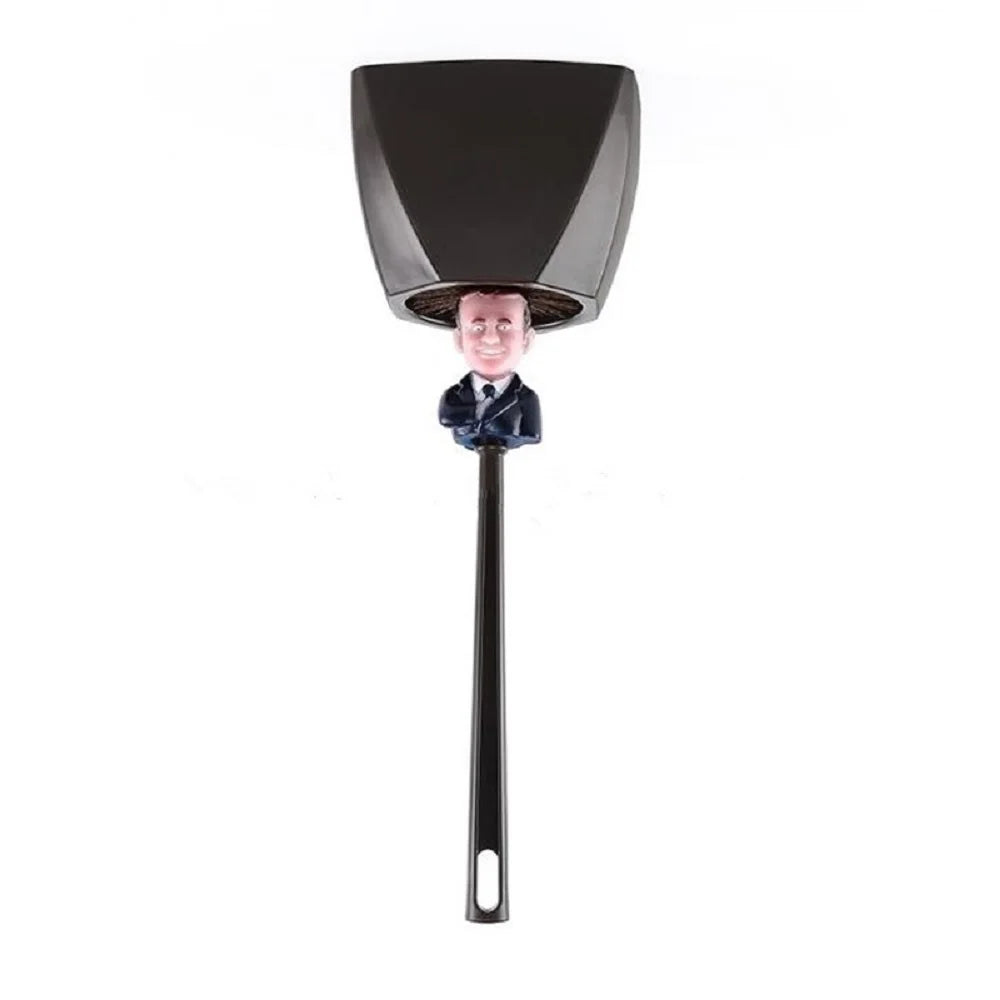 The French Flush — Macron Toilet Brush