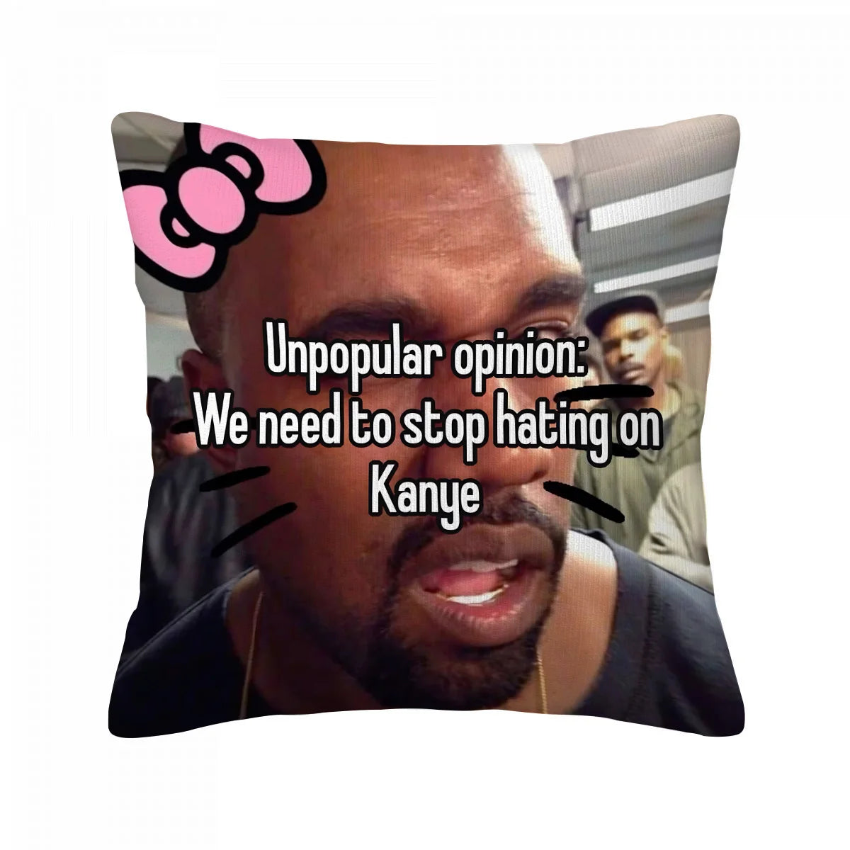 The Ego Rest — Ye Meme Cushion Cover
