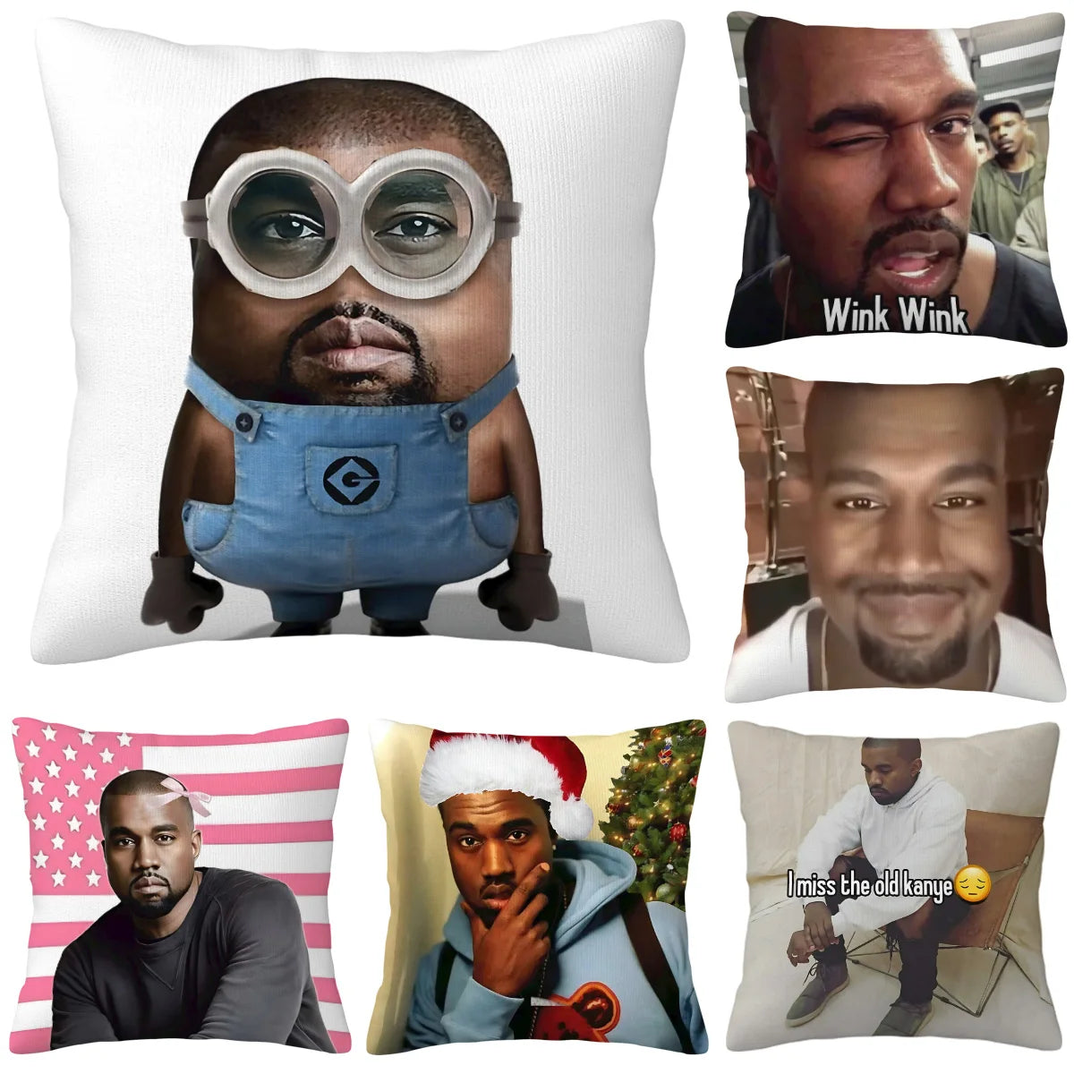 The Ego Rest — Ye Meme Cushion Cover