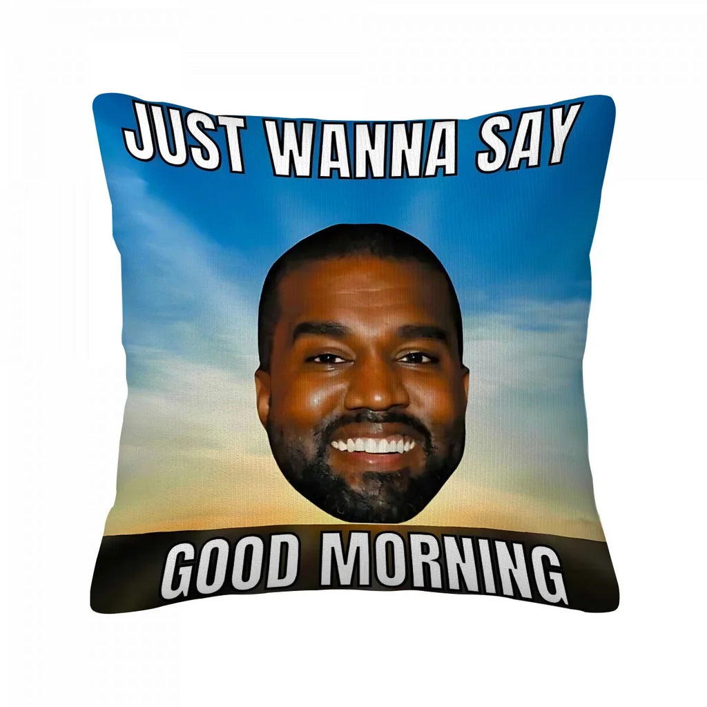 The Ego Rest — Ye Meme Cushion Cover