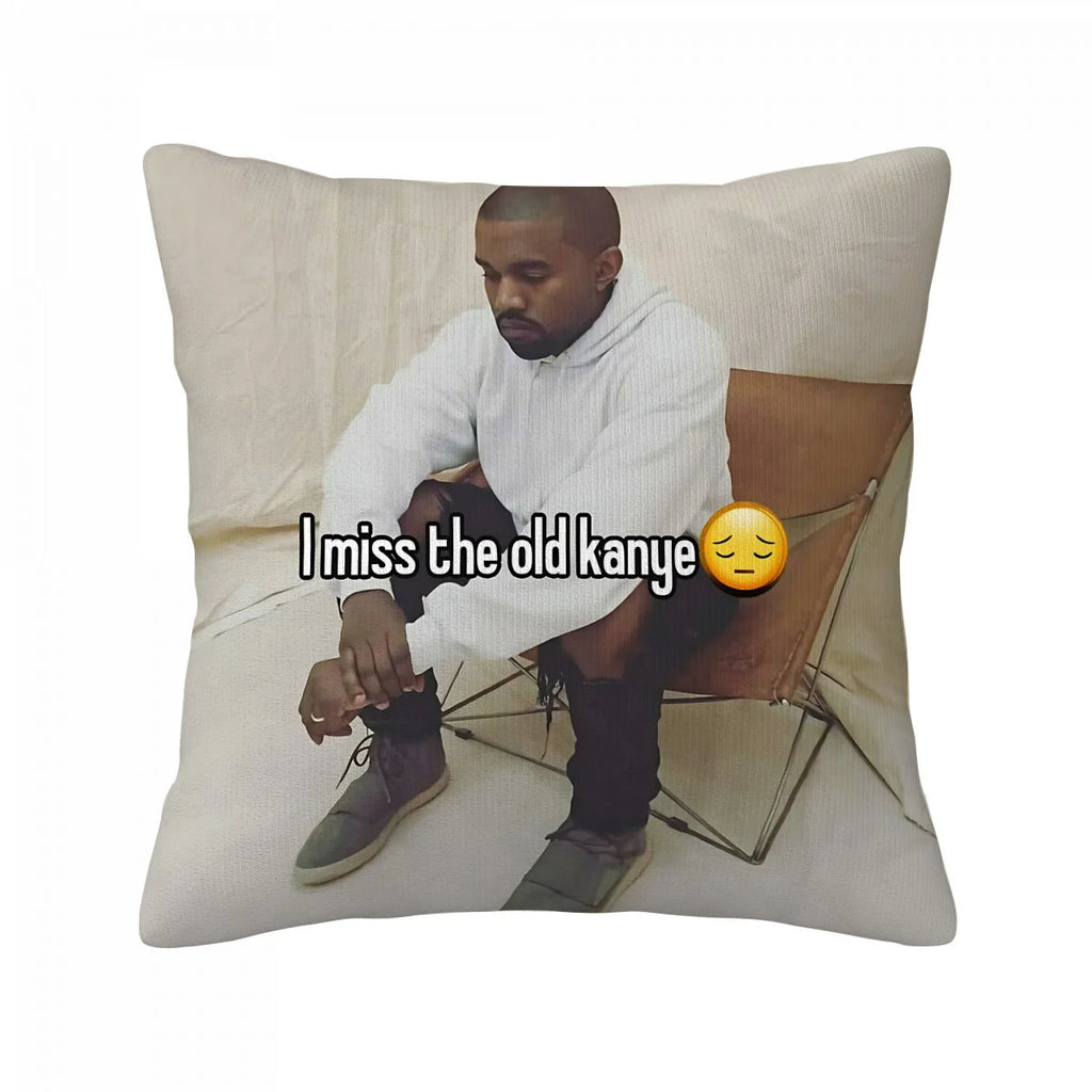 The Ego Rest — Ye Meme Cushion Cover
