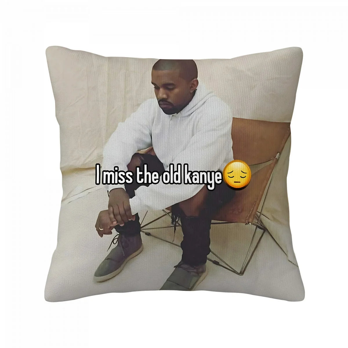 The Ego Rest — Ye Meme Cushion Cover