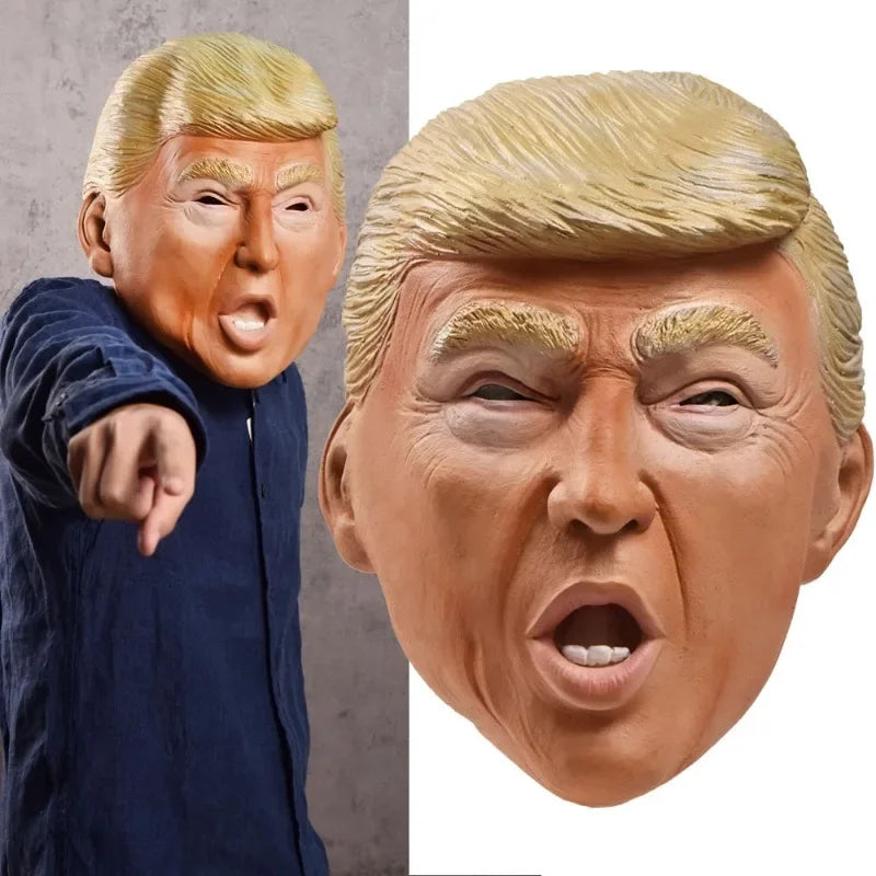 The Party President — Trump Costume Mask