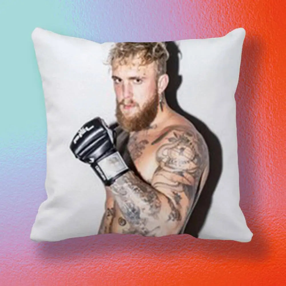 The Knockout — Jake Paul Cushion Cover