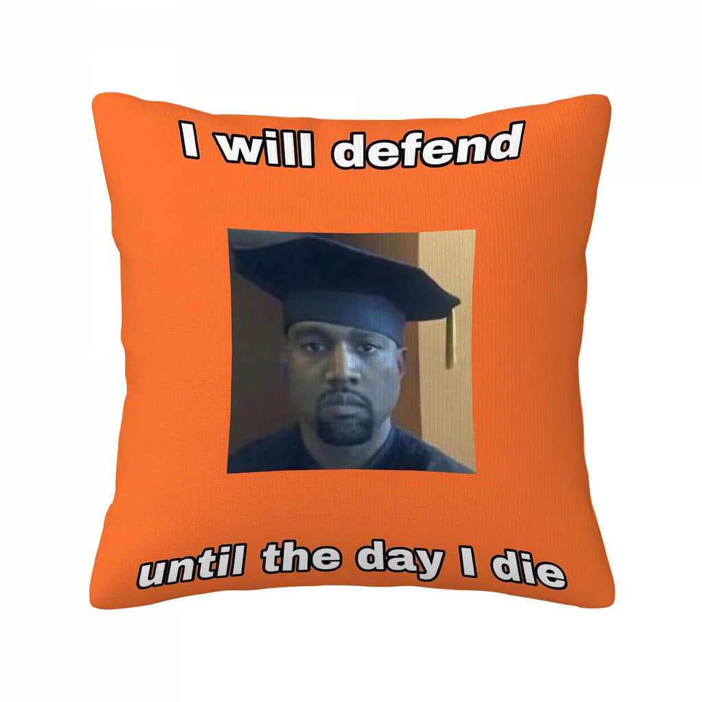 The Ego Rest — Ye Meme Cushion Cover