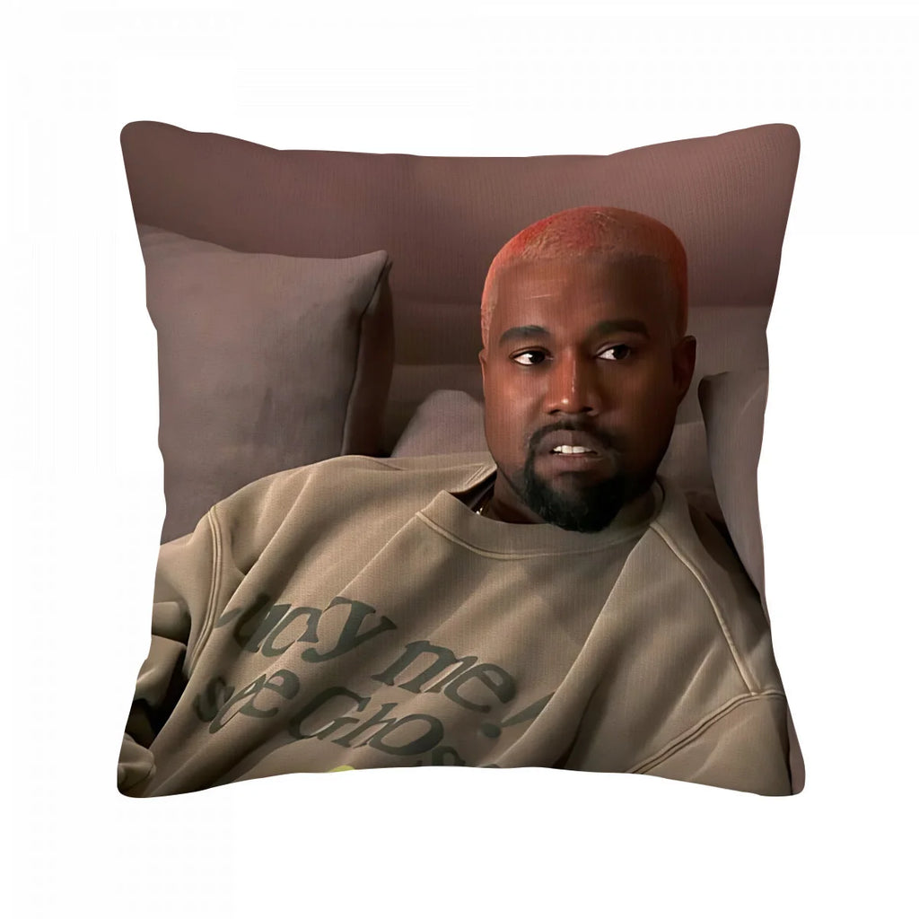 The Ego Rest — Ye Meme Cushion Cover