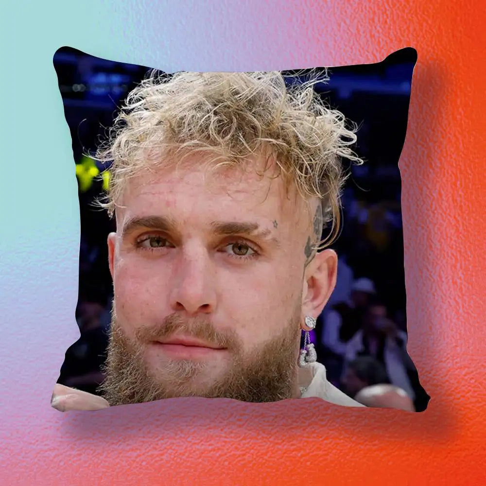 The Knockout — Jake Paul Cushion Cover