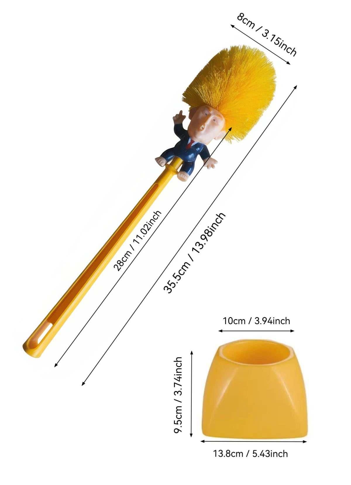 The Bowl Movement — Trump Toilet Brush