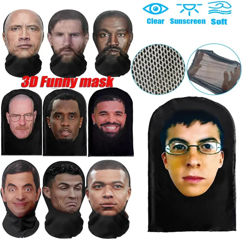 The Face of the Party — Celebrity Costume Masks