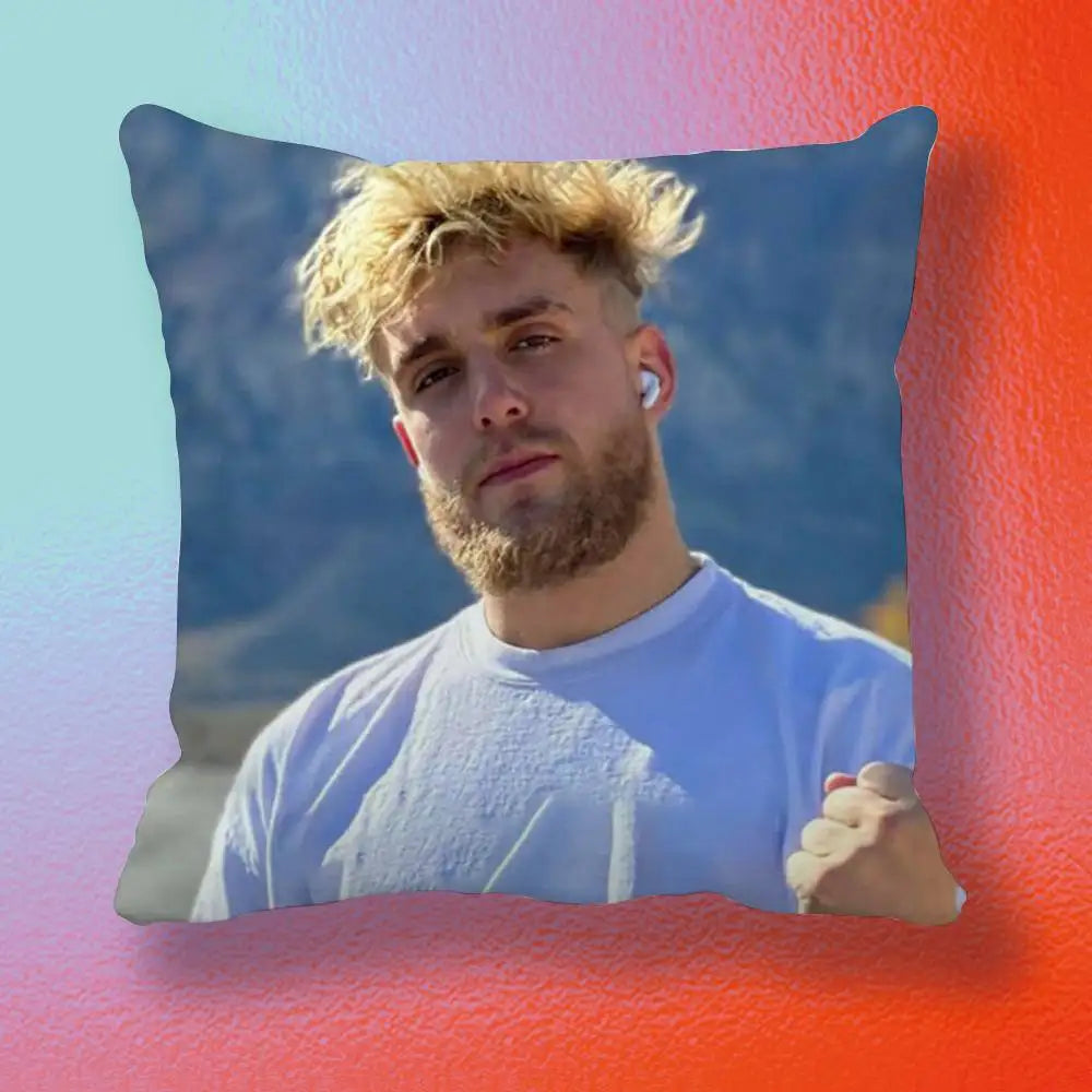 The Knockout — Jake Paul Cushion Cover